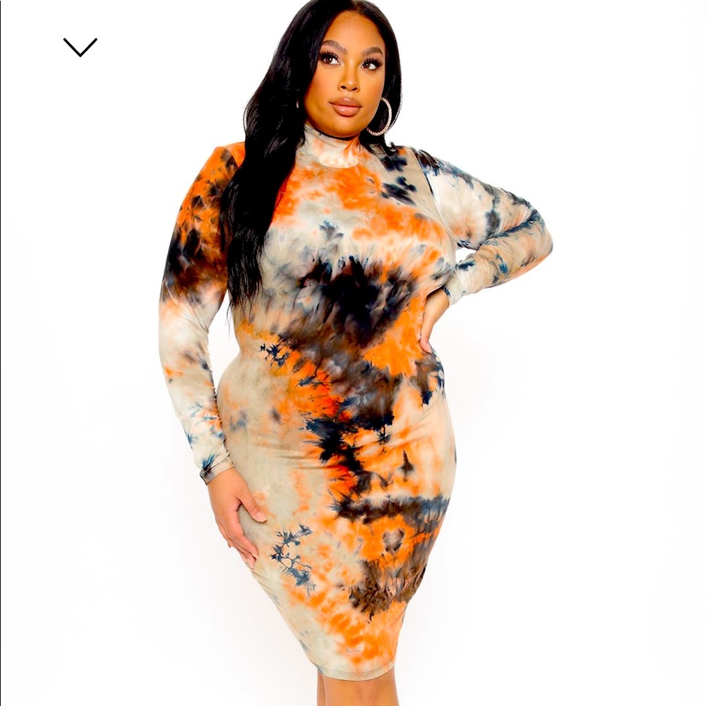 Fashion Nova Tie Dye Dress